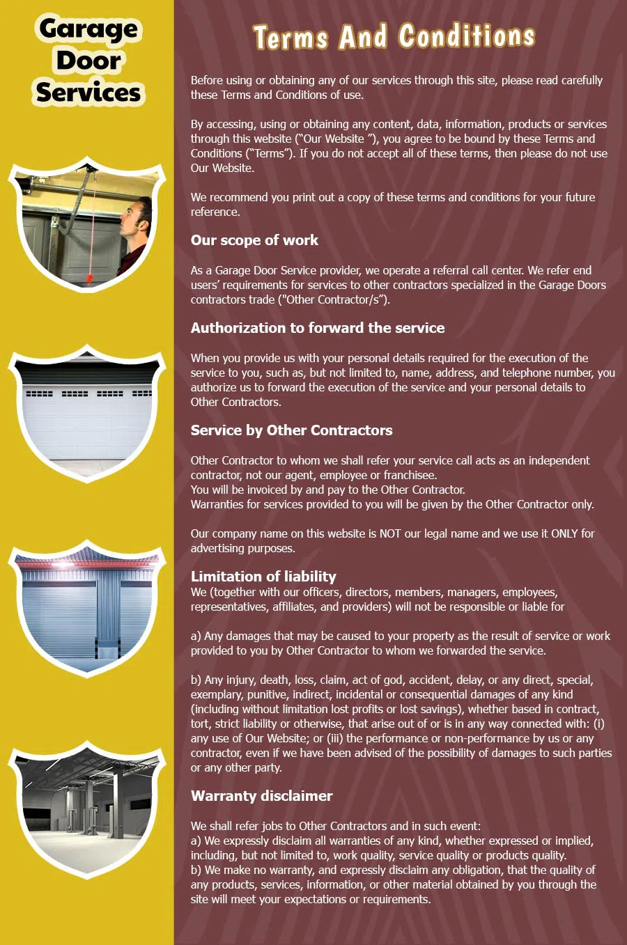 Garage Door Solution Service Orlando, FL 407-708-3249